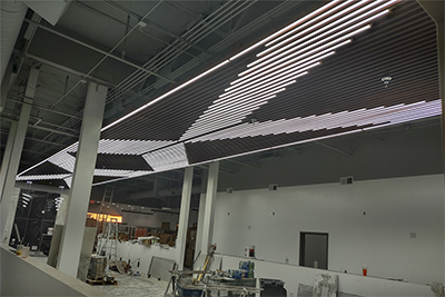 Designer ceiling lighting